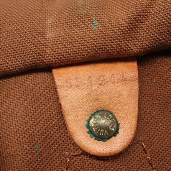 LOUIS VUITTON Monogram Speedy 30 Hand Bag M41526 LV Auth 138685 - Picture 13 of 16